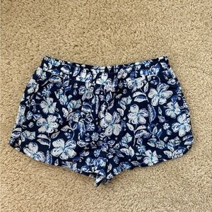 Vineyard Vines Blue and White Floral Shorts